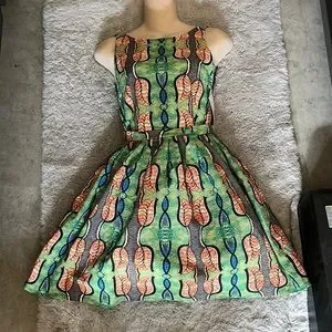 Zara | Dresses | Leafy Green Dress | Poshmark